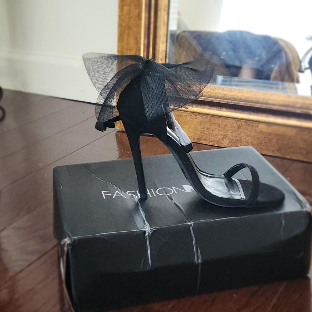 Black Stiletto Heels